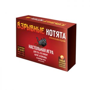 Взрывные котята (Exploding Kittens) (взрывная версия) Официальное издание