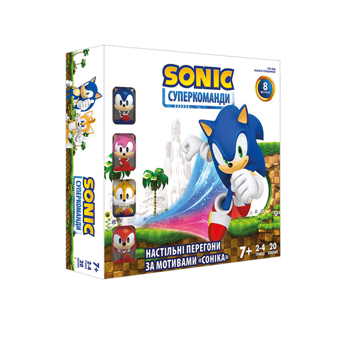Настольная игра Соник: Суперкоманды (Sonic Super Teams) (UA)