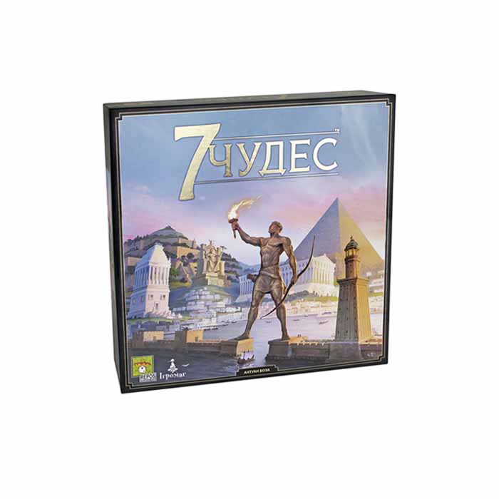 Настольная игра 7 Чудес (2-е издание) (7 wonders 2nd Edition) (UA)