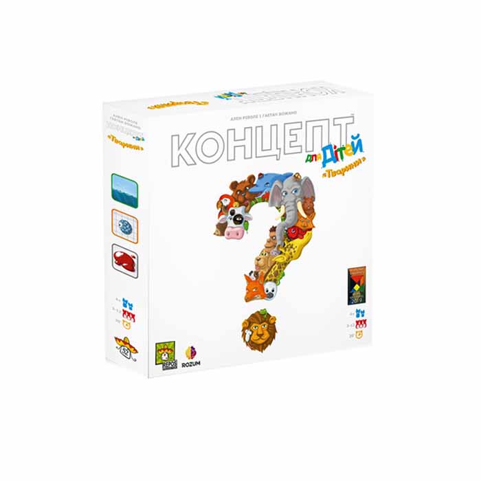 Настольная игра Концепт для детей: Животные (Concept Kids: Animals) (UA)