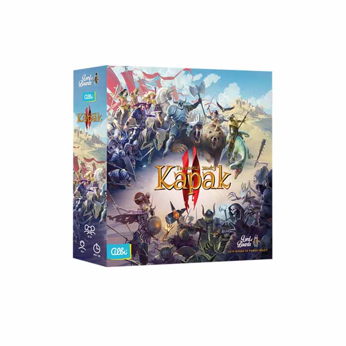 Настольная игра Тайны замка Карак ІІ (Karak II) (UA)