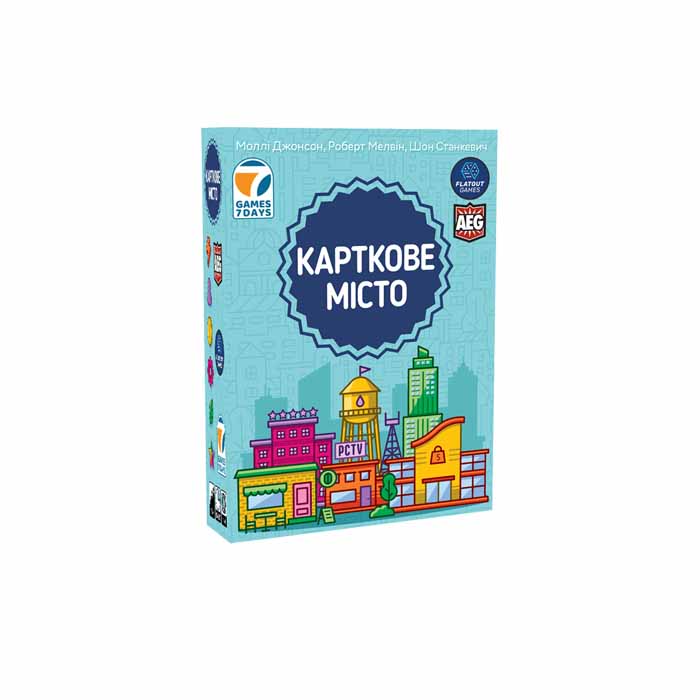 Настольная игра Карточный Город (Город удачи, Point City) (UA)