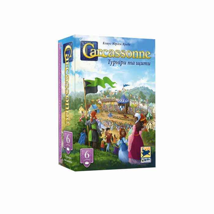 Дополнение Каркасcон: Турниры и щиты (Carcassonne: Jousts and Crests). Дополнение 6 (UA)