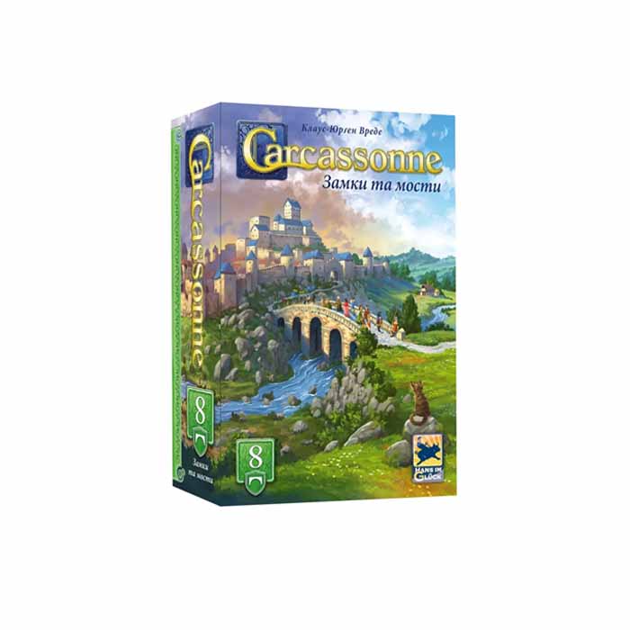 Дополнение Каркассон: Замки и мосты (Carcassonne: Castles & Bridges). Дополнение 8 (UA)