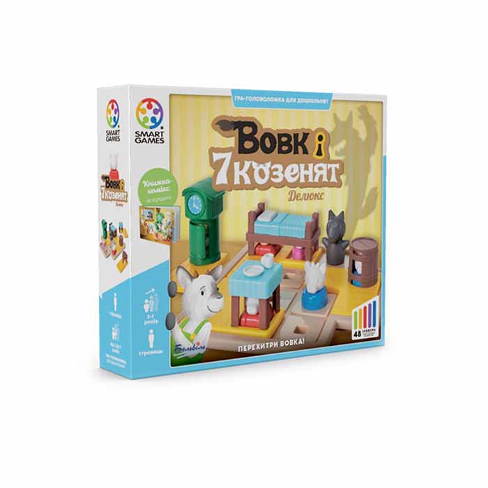 Игра-головоломка Волк и семеро козлят. Делюкс
