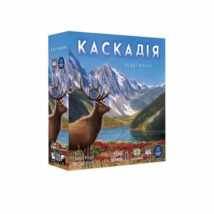 Настільна гра Каскадія (Cascadia) (UA)