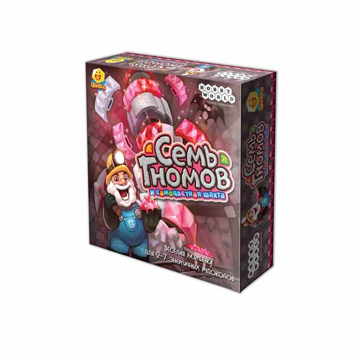 Настольная игра Семь гномов и Самоцветная шахта (Bling Bling Gemstone)
