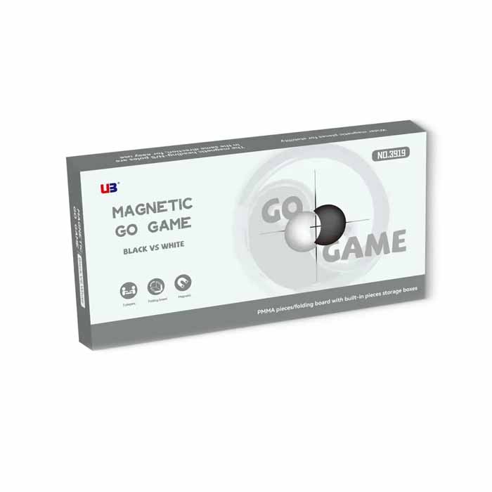 Настольная игра ГО. Магнитная игра. Размер доски 39х39 см (Magnetic Go Game)