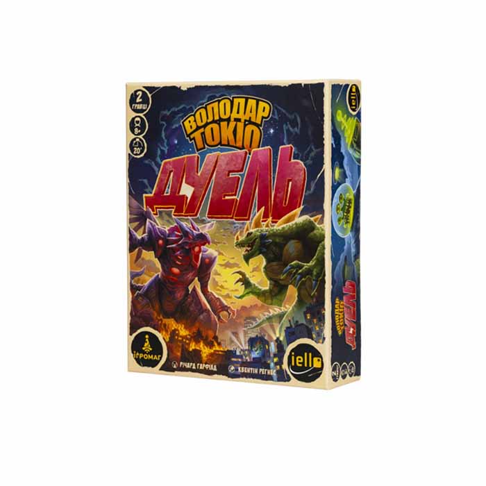 Настільна гра Володар Токіо. Дуель (King of Tokyo: Duel) (UA)