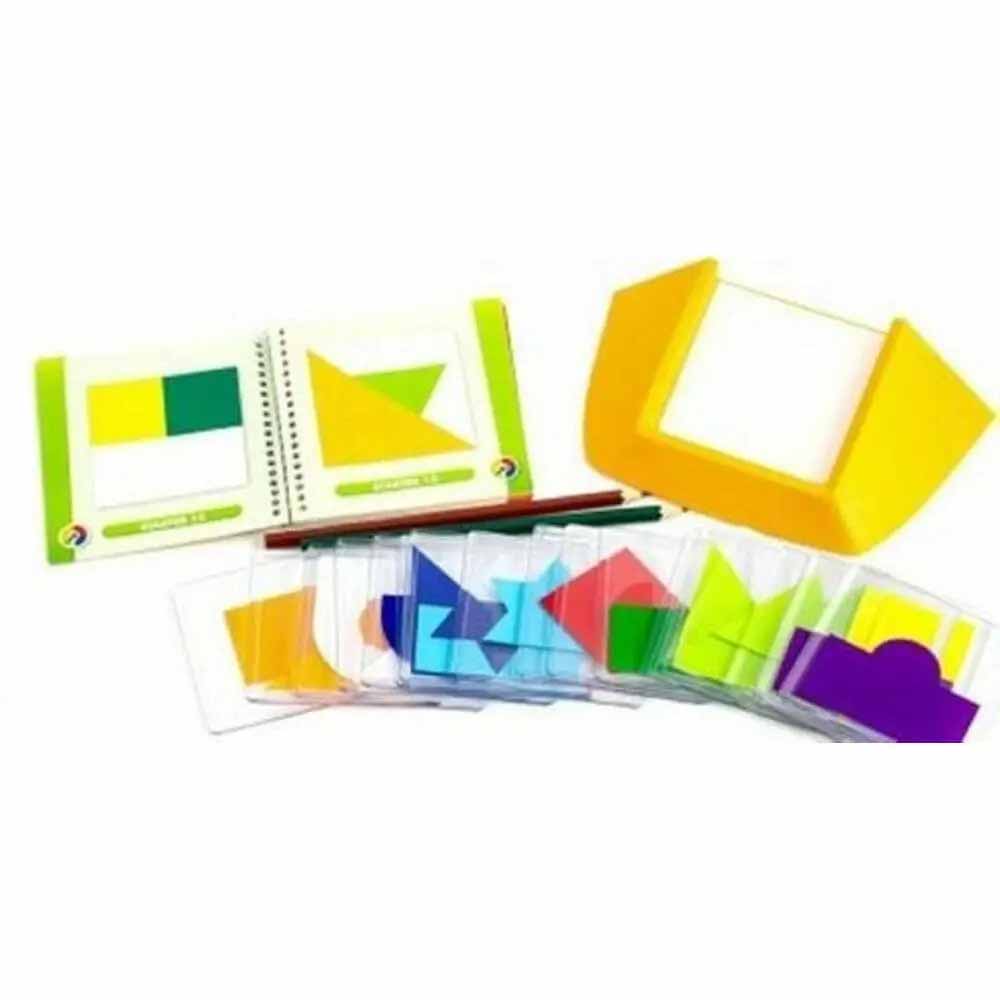 Компоненты настольной игры-головоломки Цветовой код (Colour Code)